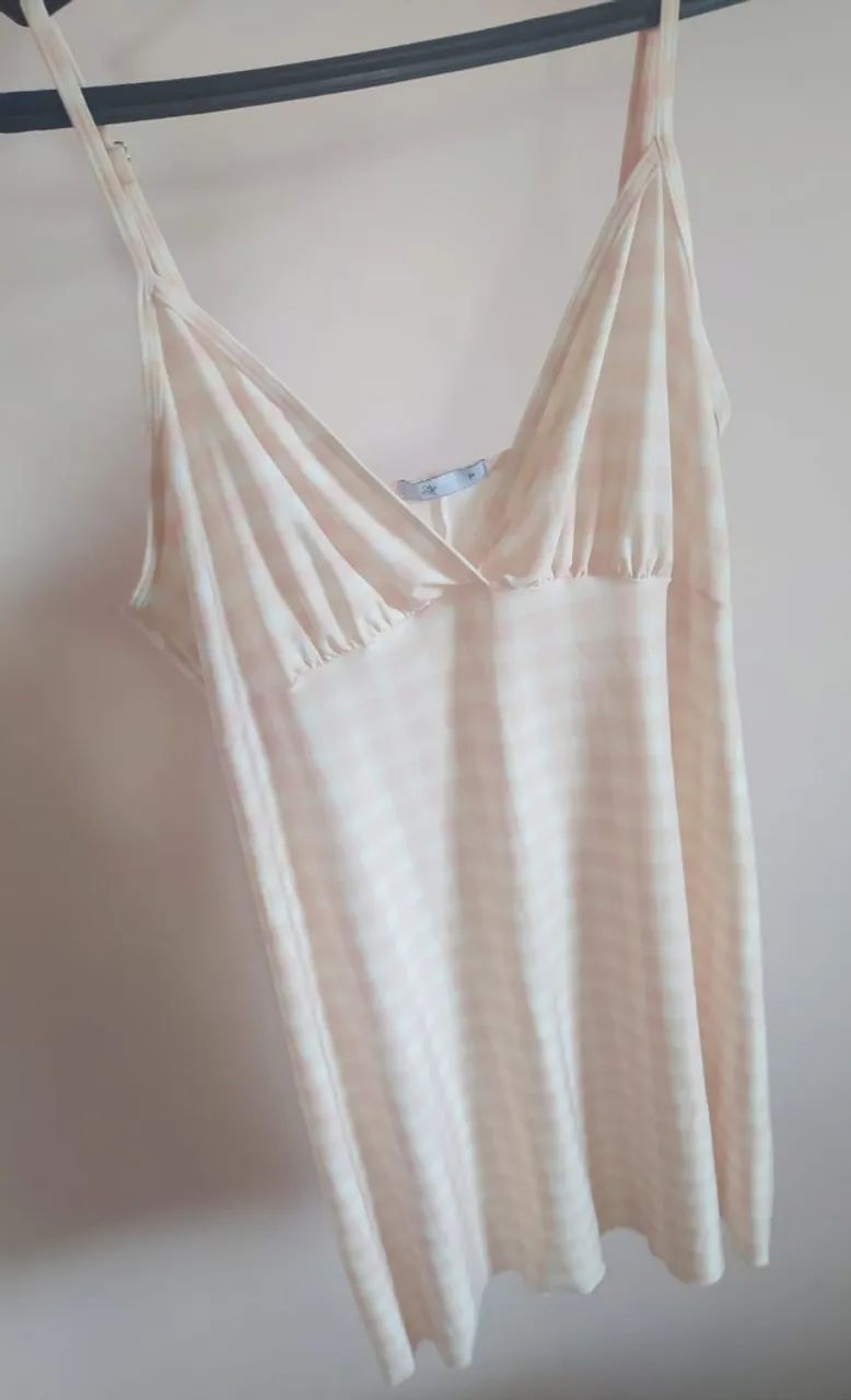 Camisola feminina xadrez Riachuelo