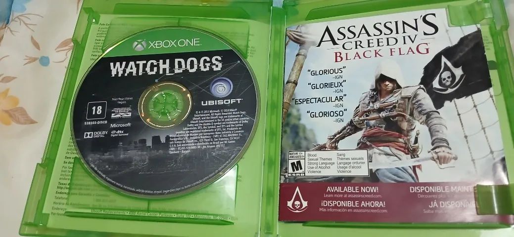 Kit 4 Jogos Xbox One Ubisoft - AC Origins Unity Syndicate Edição Limitada + Watch Dogs - Foto 4
