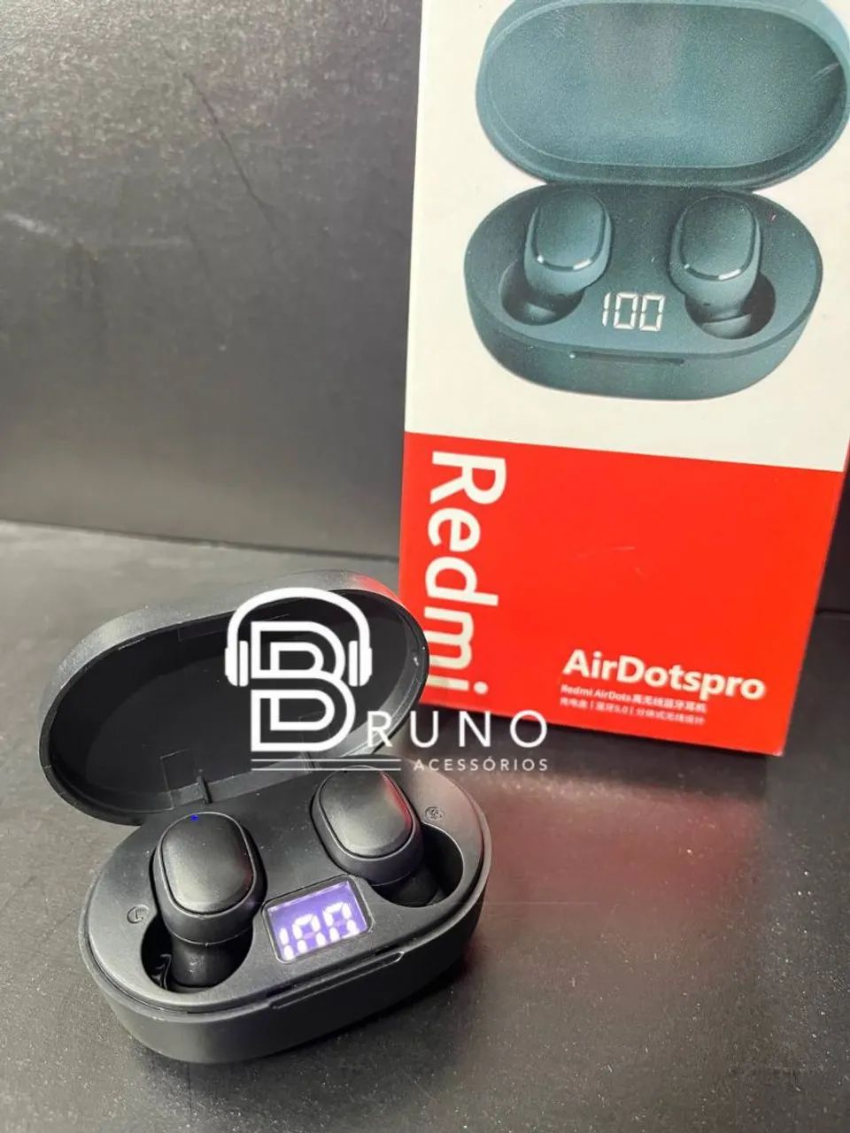 Fone de Ouvido Bluetooth Xiaomi Redmi AirDots 3 - Novo - Foto 3