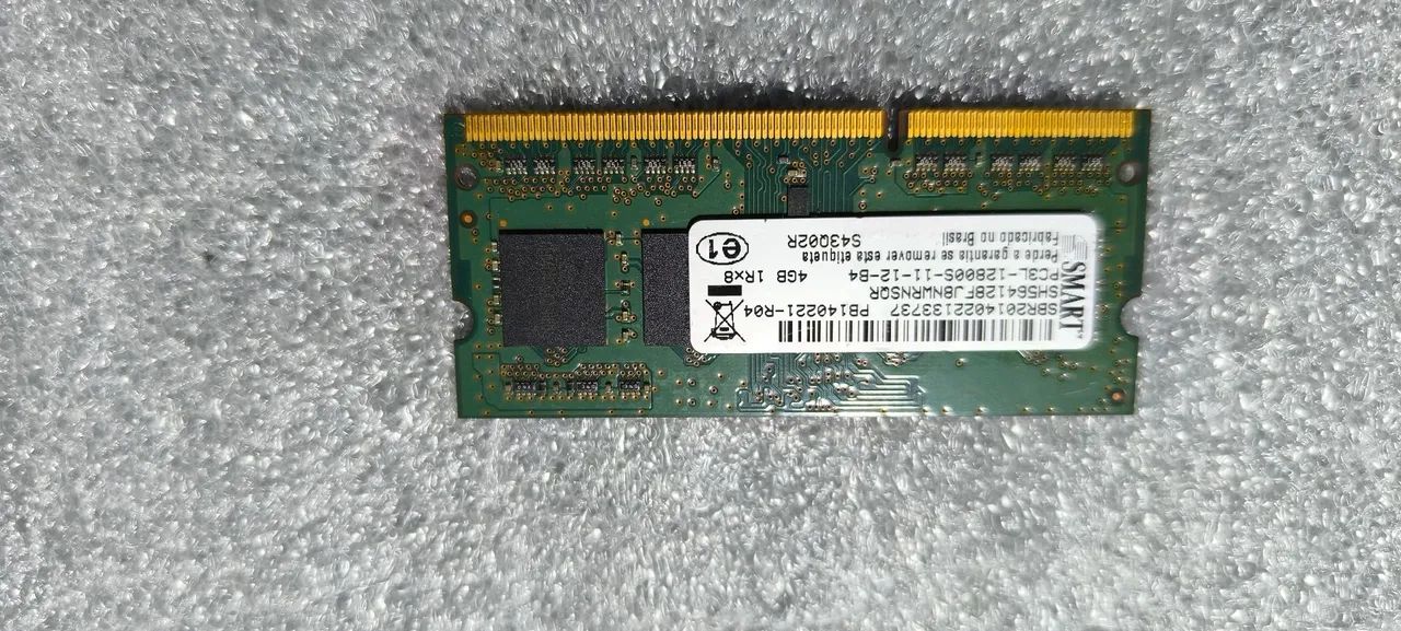 Memória ram ddr3 de 4GB