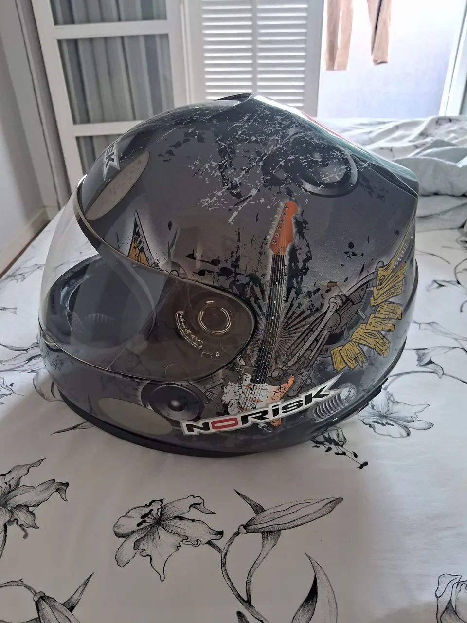 Capacete veiculo moto norisk 56S - Foto 3