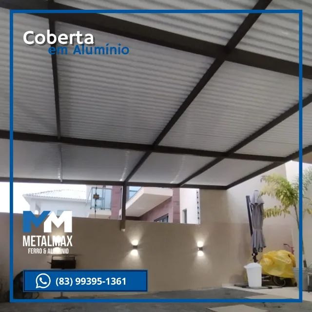 Coberta 100% Alumínio