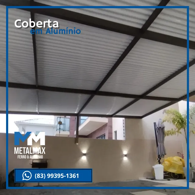 Coberta 100% Alumínio