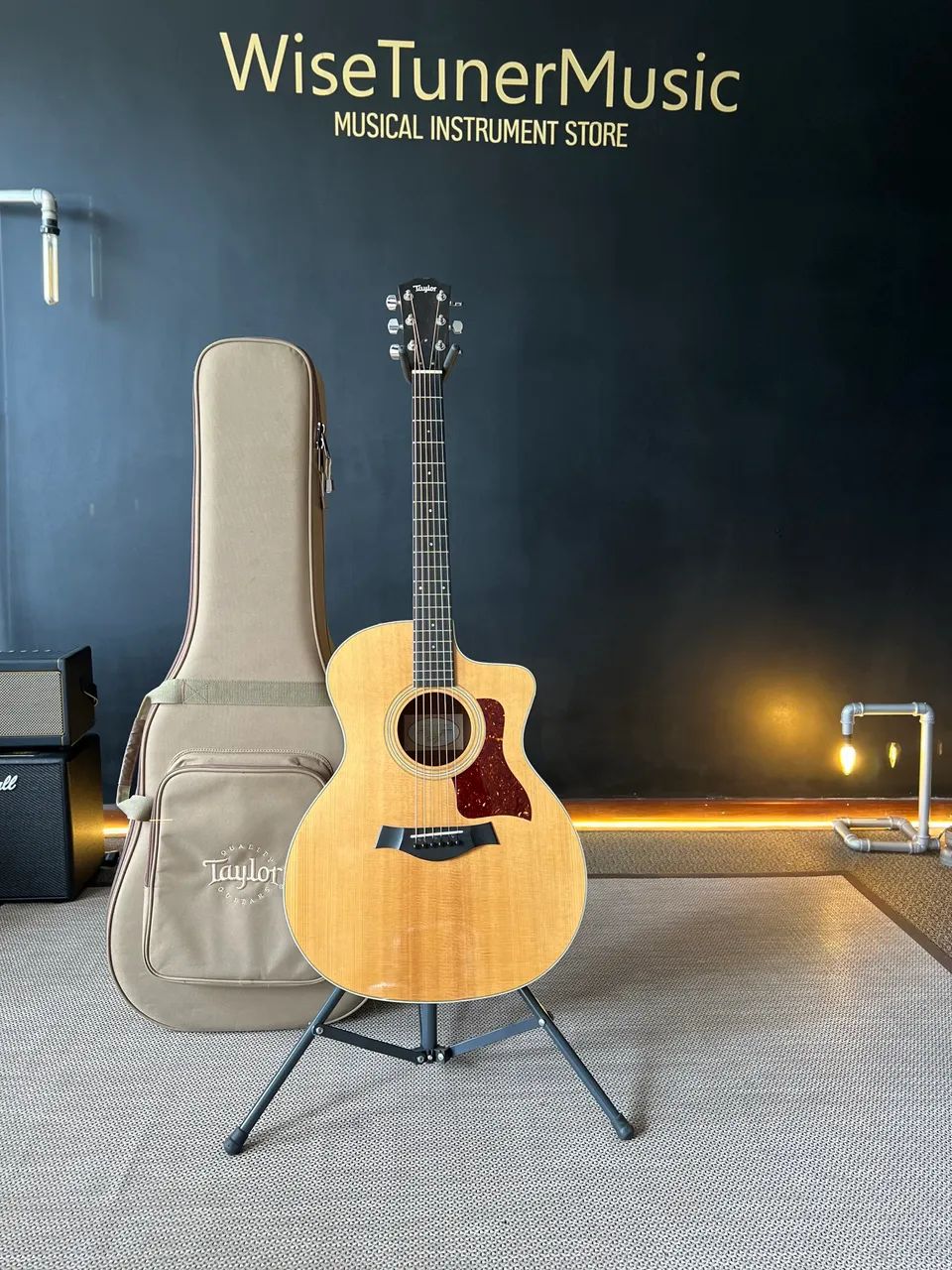 Taylor 214ce-KOA - Eletroacústico Premium - Instrumentos musicais