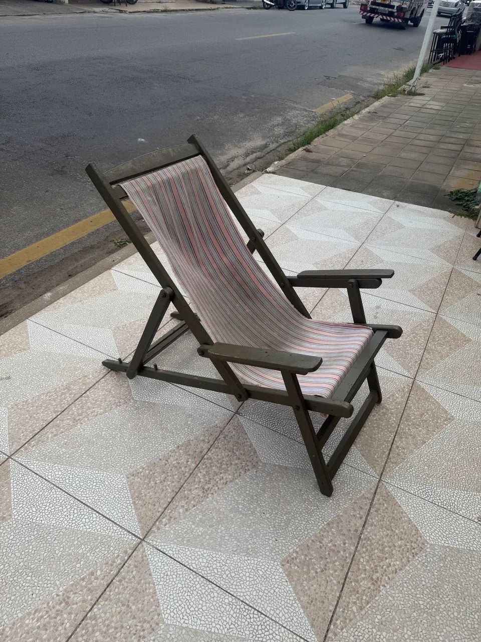 Espreguiçadeira Rústica Confortável Top de Linha