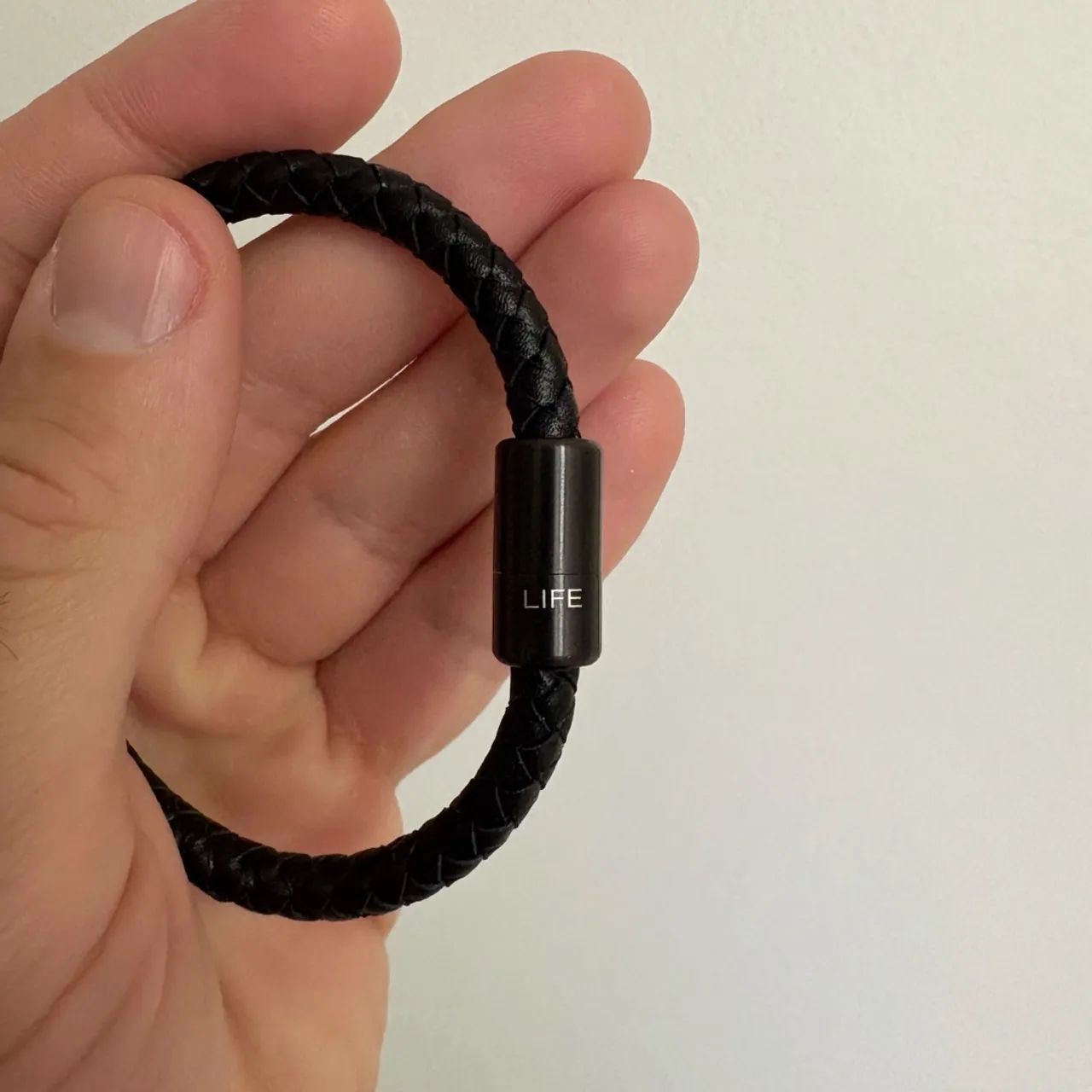 Pulseira em Couro com Aço Vivara