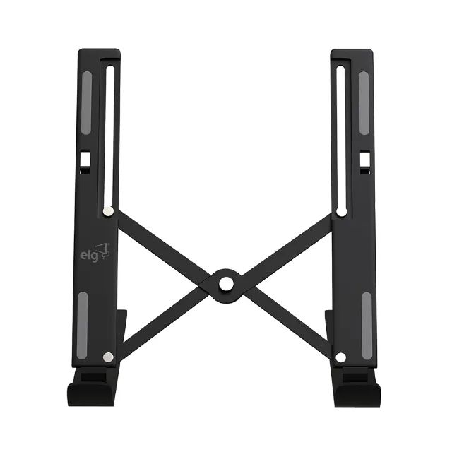 Suporte De Mesa Elg Portátil Para Notebook E Laptop - Ntb8520b Preto - Foto 5
