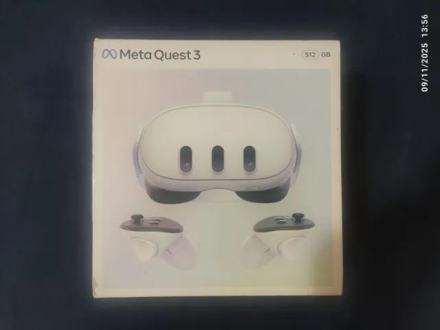 その他 MateQuest3 512GB Meta Quest 3 512GB Branco - Tela 4K, Cameras Coloridas, Console