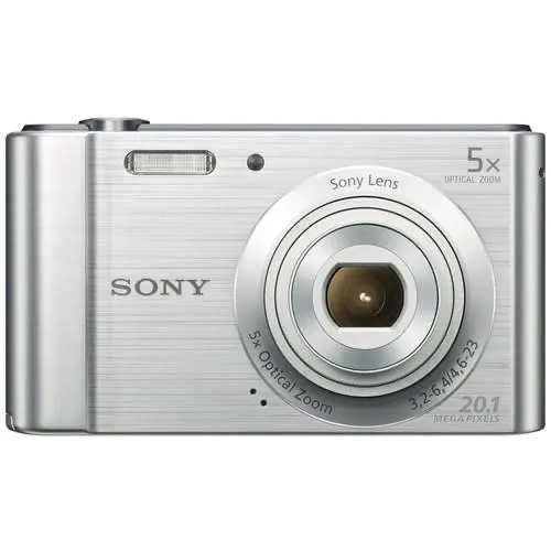 Câmera Digital Sony com Zoom Óptico 5x e 20.1MP
