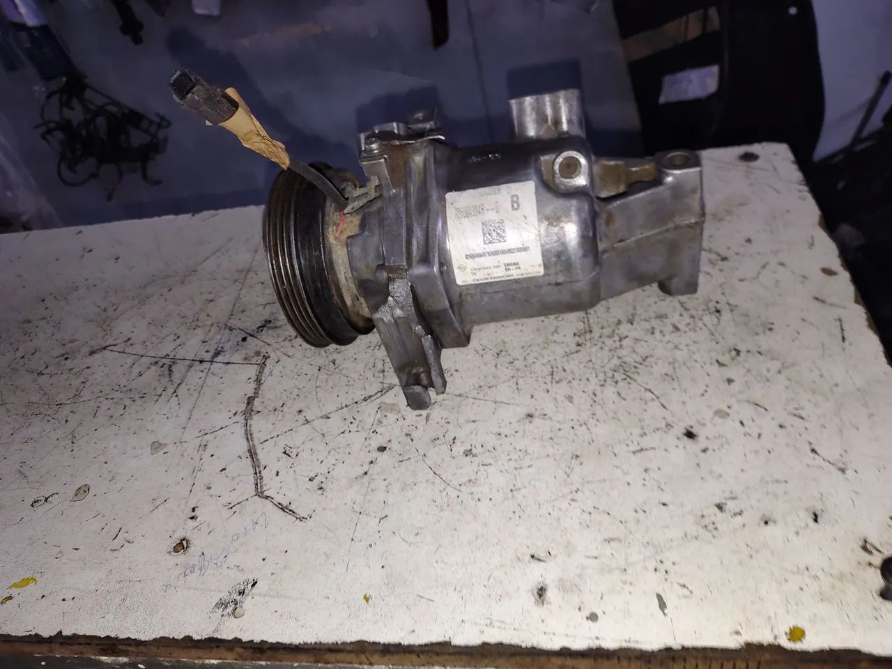 Compressor original do Logan 2022 funcionando perfeitamente  - Foto 4