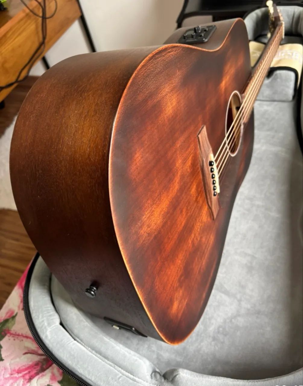 Vendo Violão Sigma Eletroacústico  4.100,00 - Foto 4
