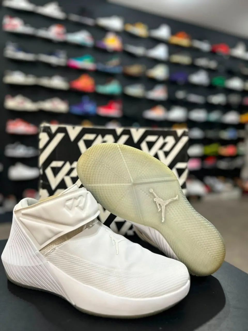 AIR JORDAN WHY NOT ZER0.1 TRIPLE WHITE - Foto 3