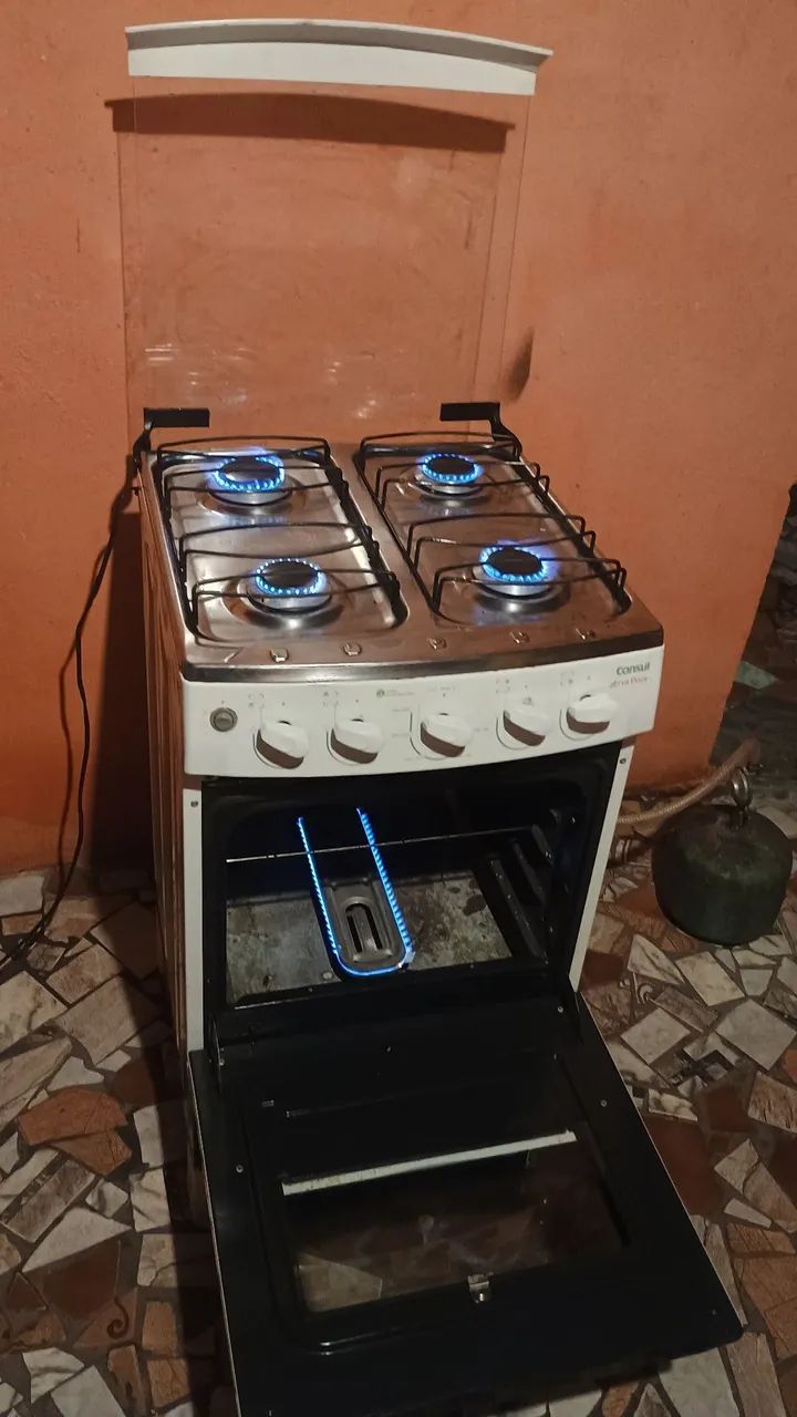 Fogão 4 bocas sem automático  - Foto 4