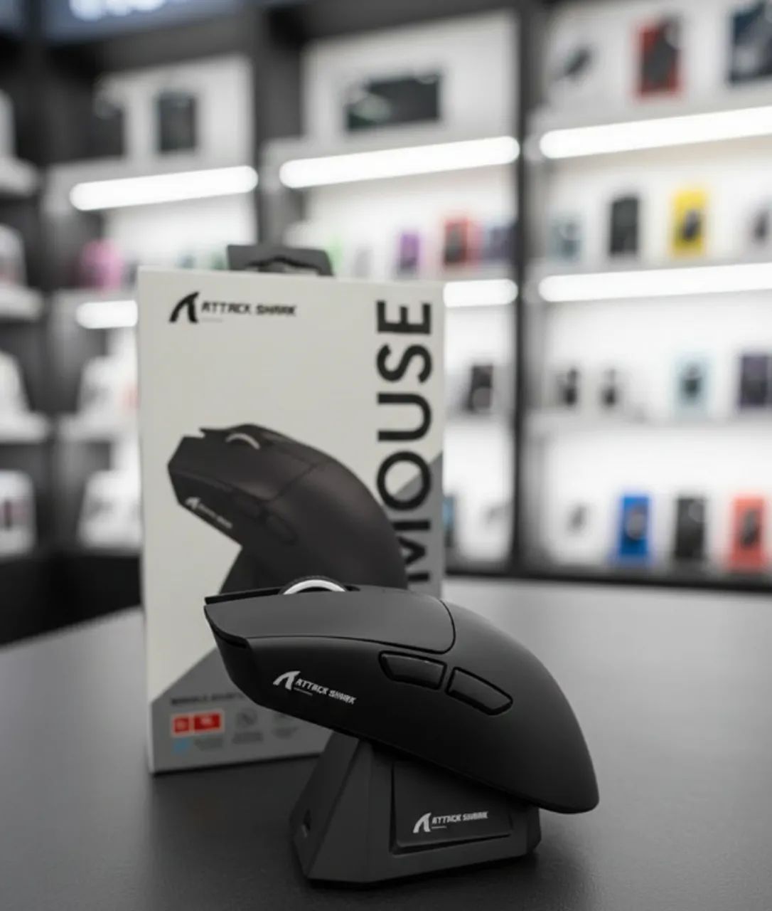 MOUSE ATTACK SHARK X11 - PRETO - Foto 3