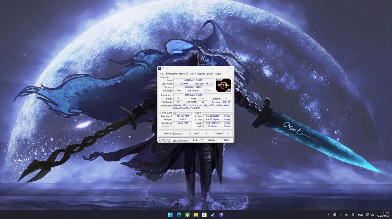 Ryzen 5 5500 - Foto 5