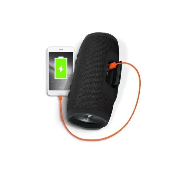 Caixa de Som Bluetooth Vermelha, Charge 3+ Mini, TWS, Seminova - Foto 3