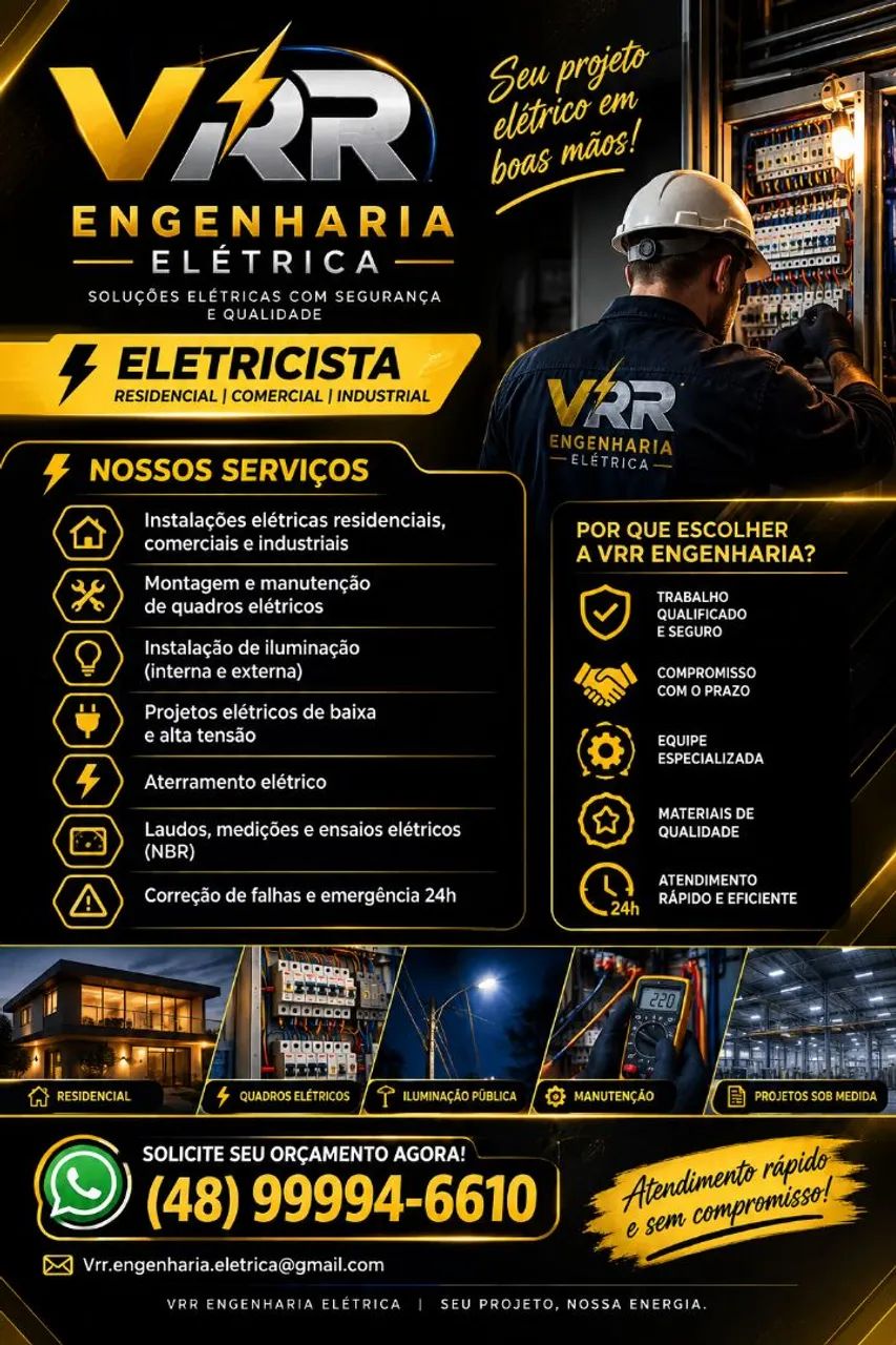 Eletricista 24 horas 
