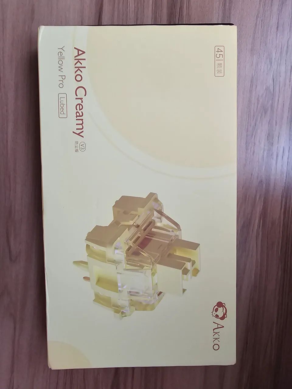Switch Akko Creamy Yellow pro V3