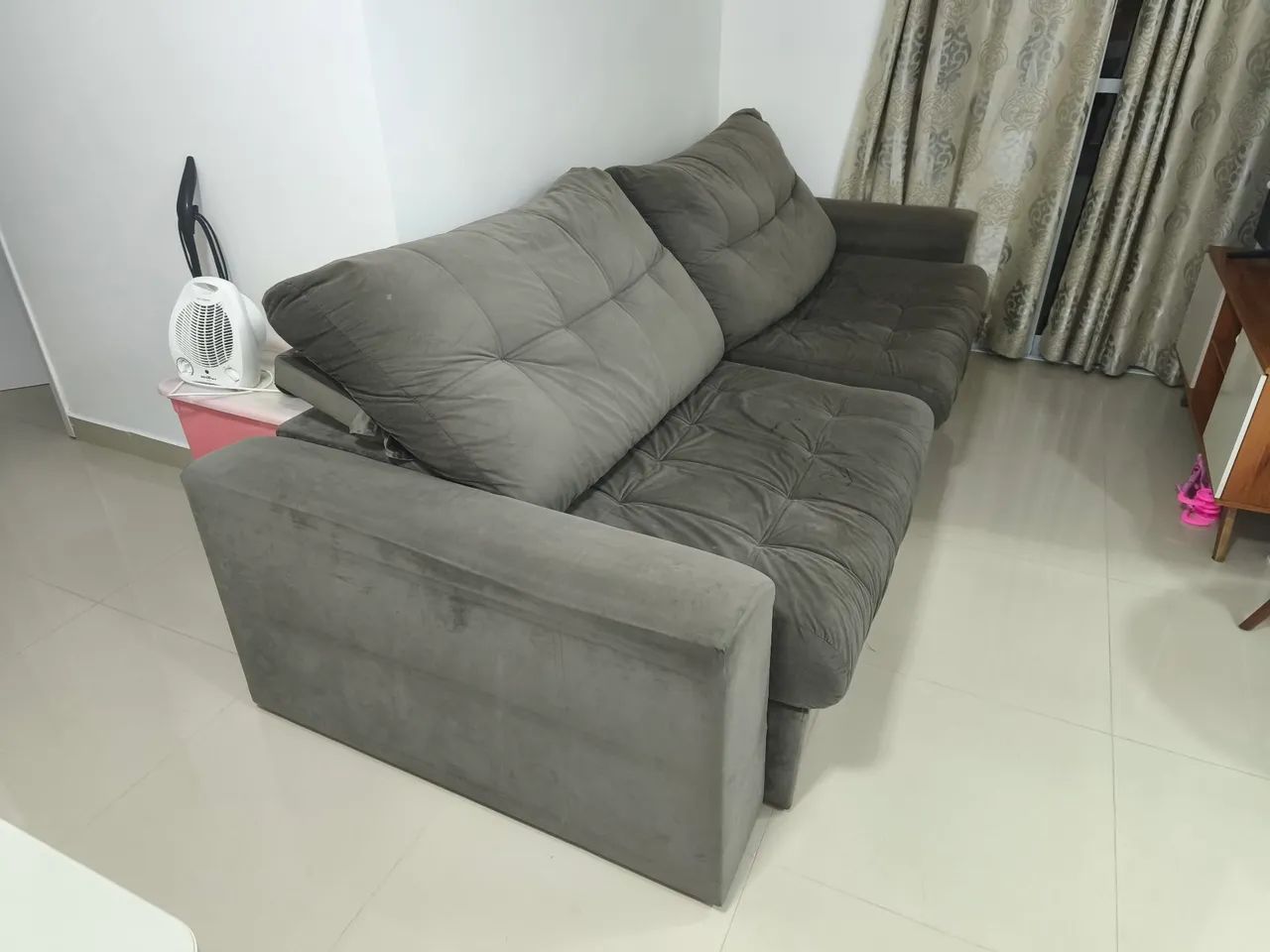 Sofá Retrátil Usado! - Foto 4