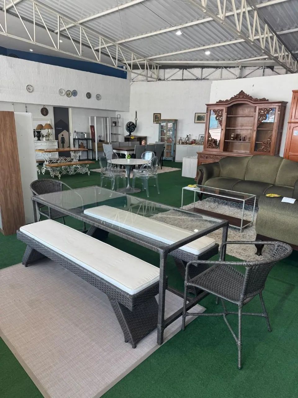 Mesa de Jantar com Bancos E Cadeiras  - Foto 2
