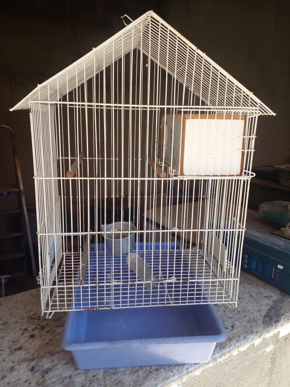 Gaiola em metal, modelo castelo - Foto 3