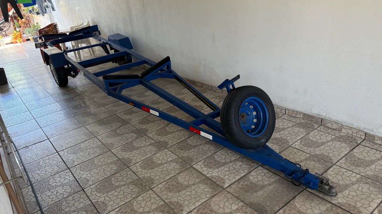 Carreta para barco - Foto 2
