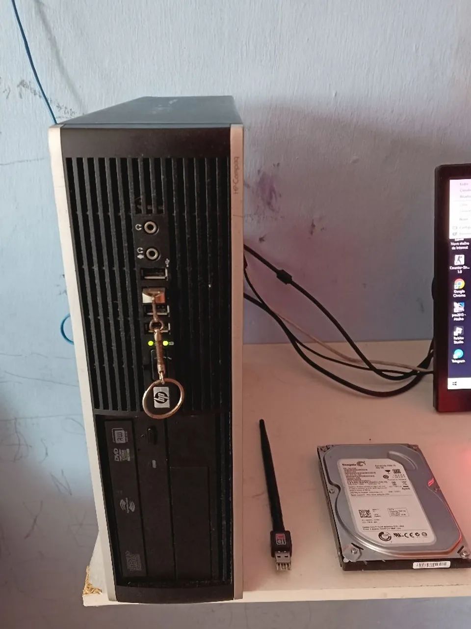 Computador completo +HD 500gb - Foto 3