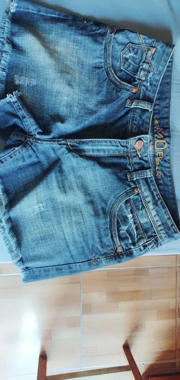 Vende-se!!um short da MOB (usado). - Foto 2