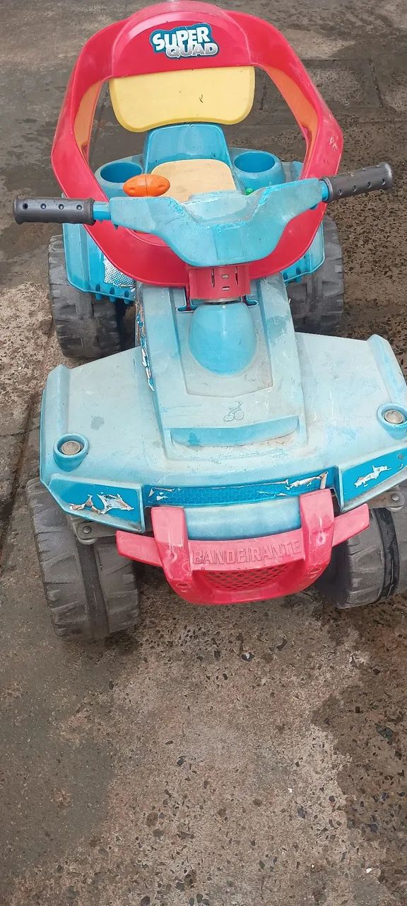 Bicicleta infantil com rodinhas e quadriciclo  - Foto 3