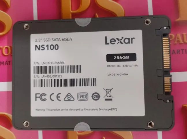 SSD SATA 2,5" Lexar 256GB Win10 - Foto 2