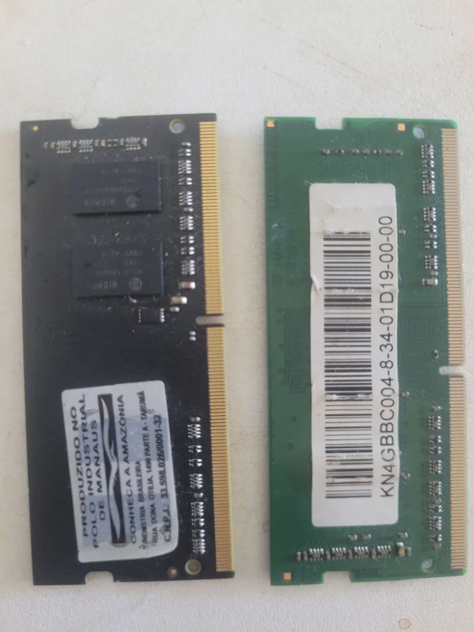 2 Memórias DDR4 4 gb  - Foto 2