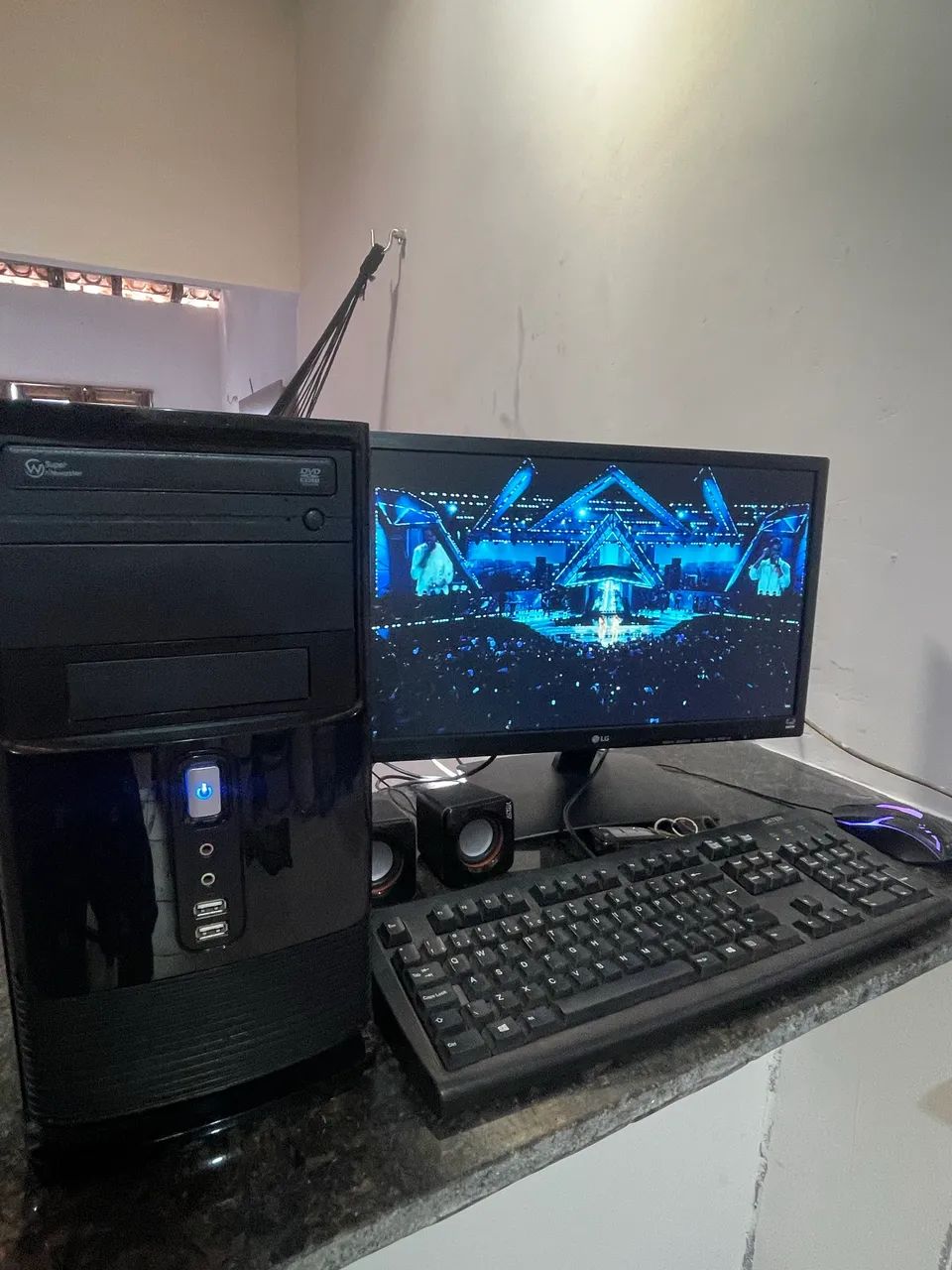 Computador Completo 8RAM, SSD 240, Monitor Grande 22 Polegadas - Foto 2