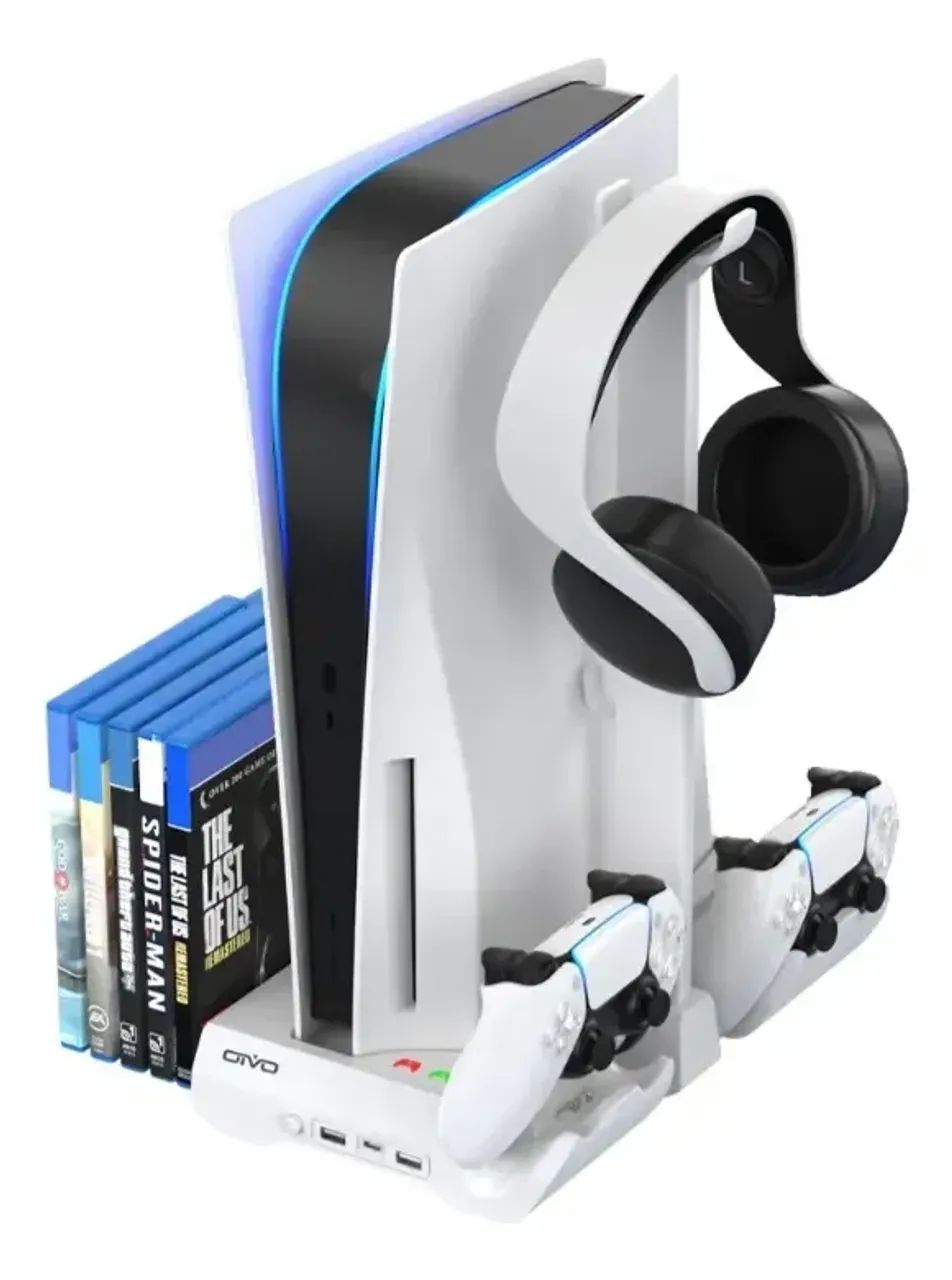 base carregador cooler ps5