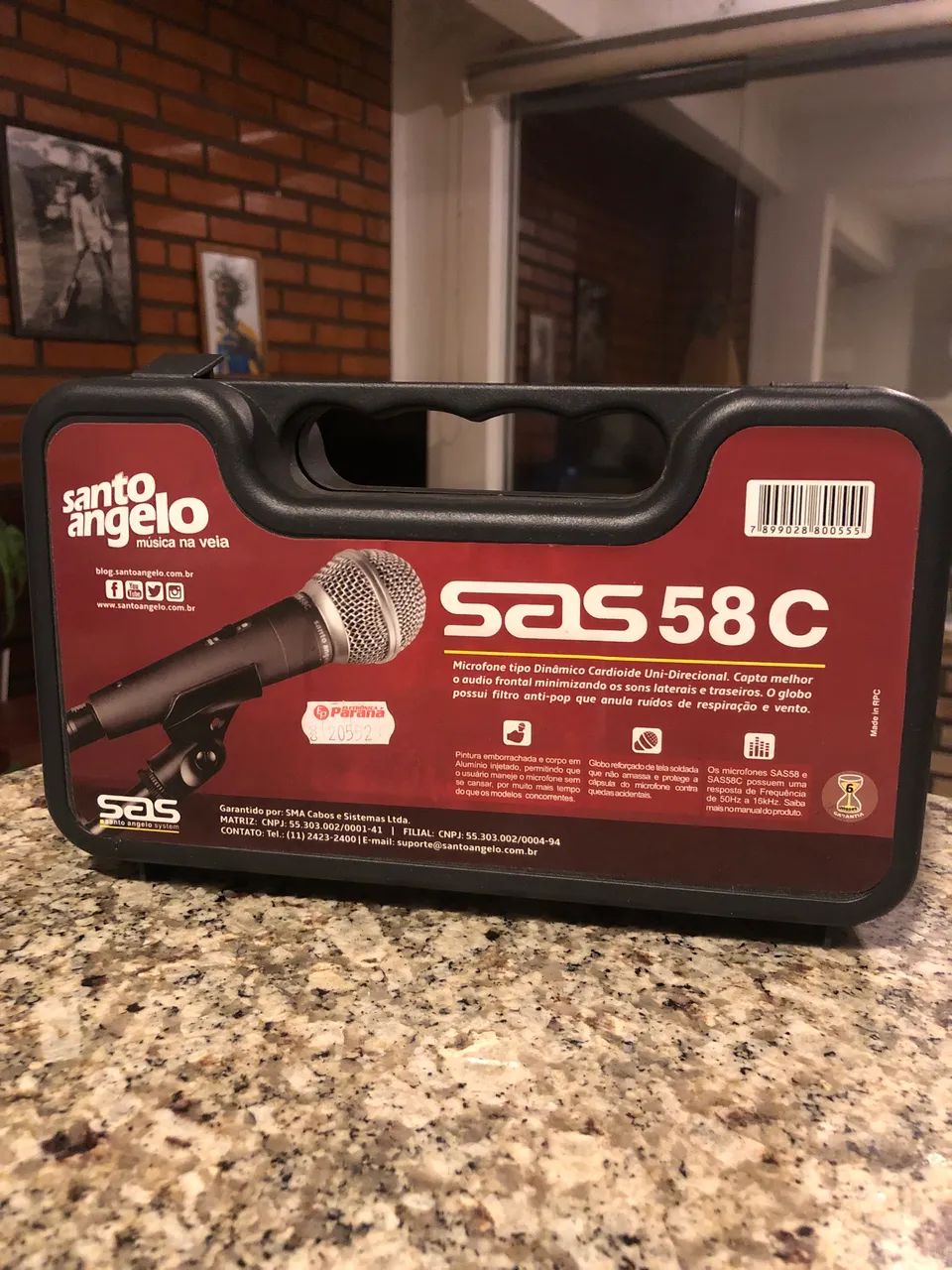 Microfone Sas 58c - Foto 3