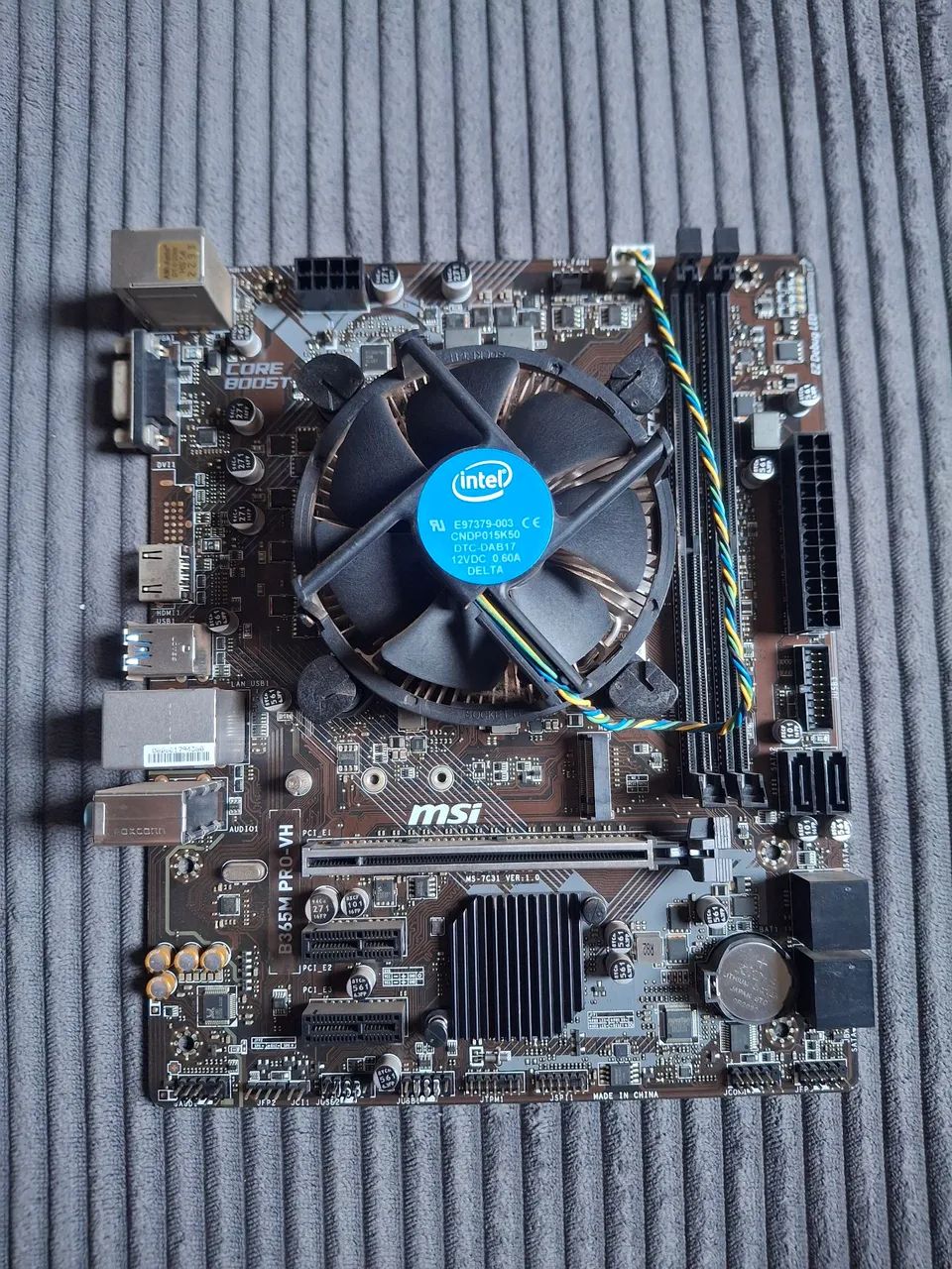 Placa mãe e processador i5-9400f