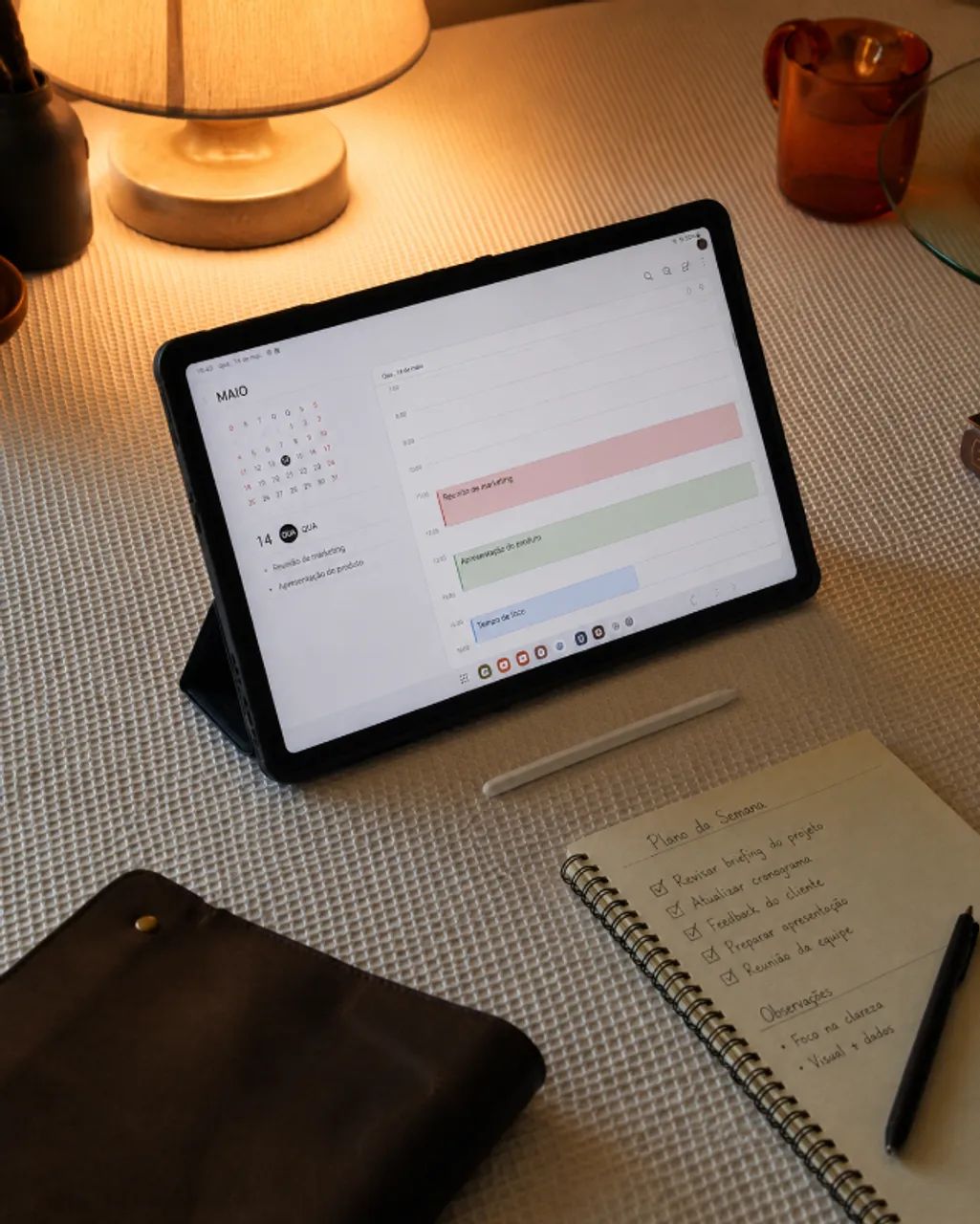 Samsung Galaxy Tab S10 FE+ Wi-Fi + S Pen + Capa Reforçada - Foto 4