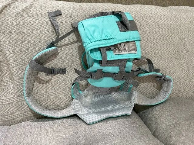 Mochila Canguru Maternidade Bebê Bolsa - Foto 4