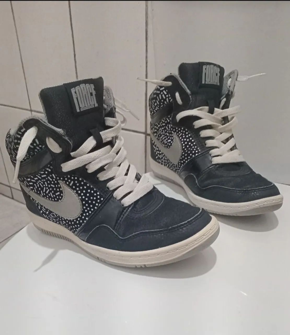 Tenis Nike Force 35 Cano alto/ Usado/ Ótimo estado