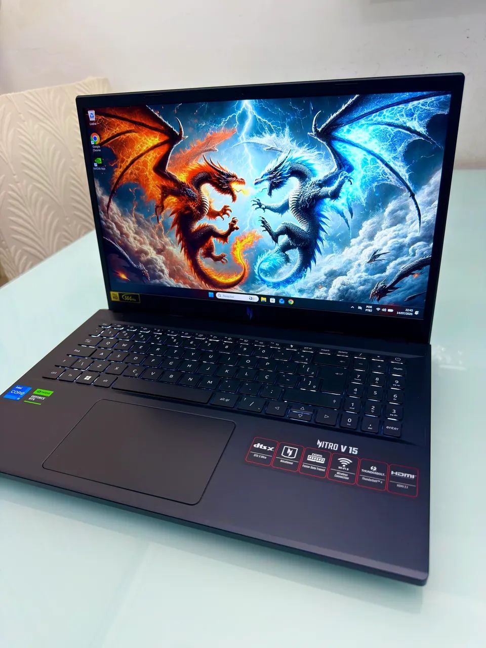 Notebook Acer Nitro v15 + Brinde - Foto 5