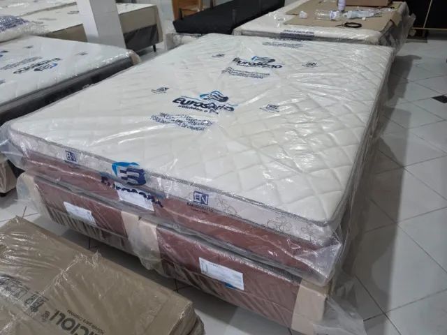 cama box queen molas ensacadas nova - Foto 2