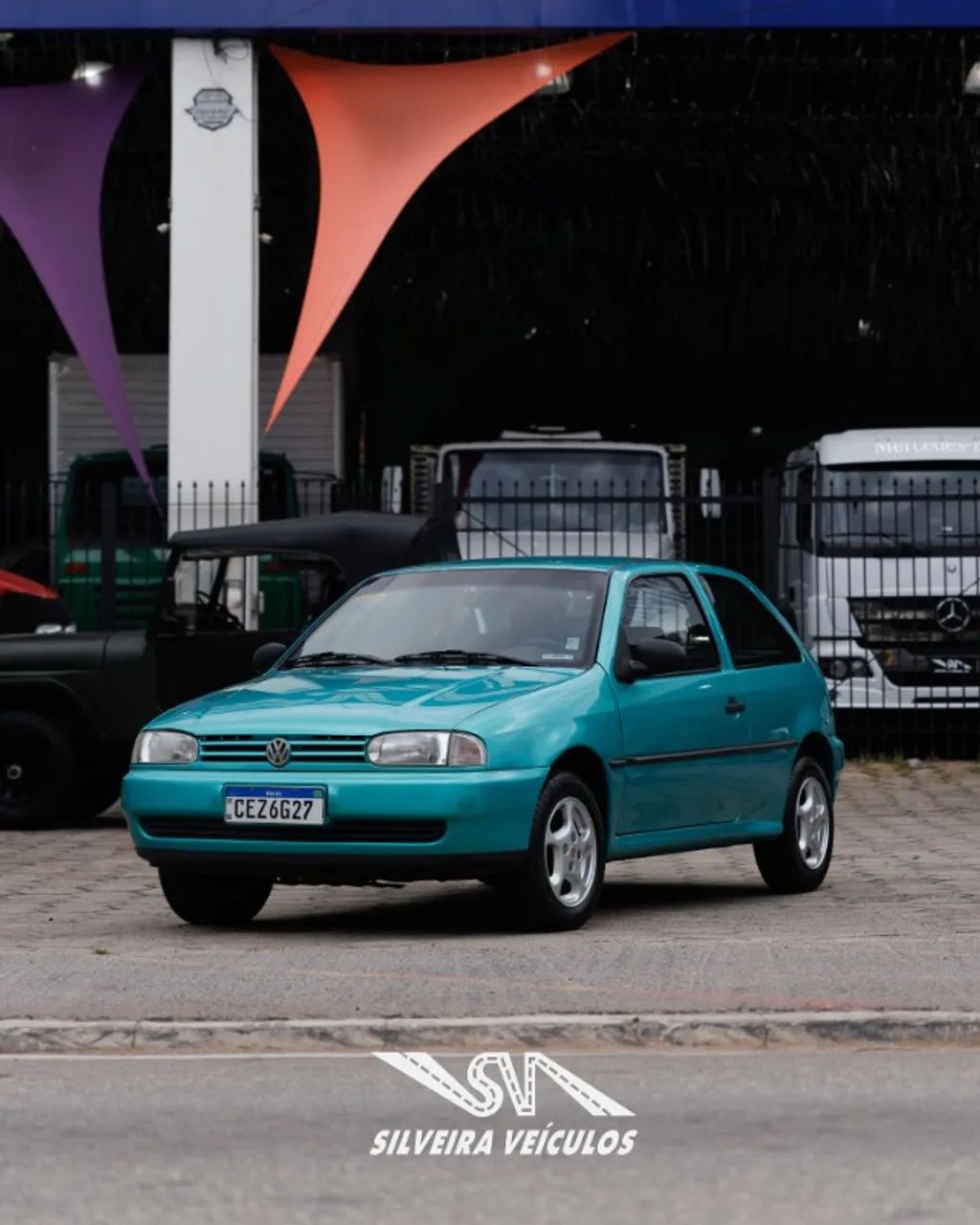 Volkswagen Gol Geração II Rolling Stones 1.6 8V 80cv Gasolina Mec. 2P 1996