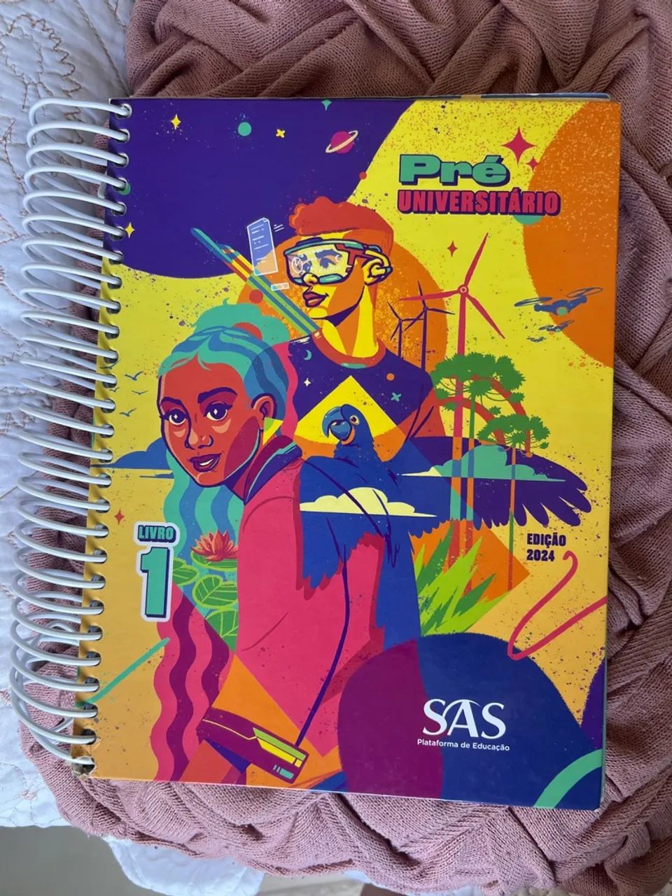 Livro pré vestibular SAS 2024 1 e 2  - Foto 2