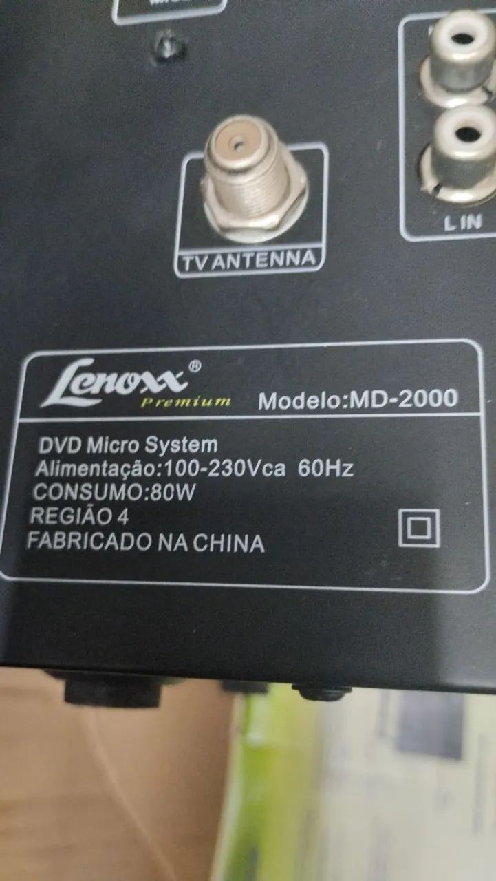 Dvd Player Micro System Lenoxx Md-2000 - Foto 2