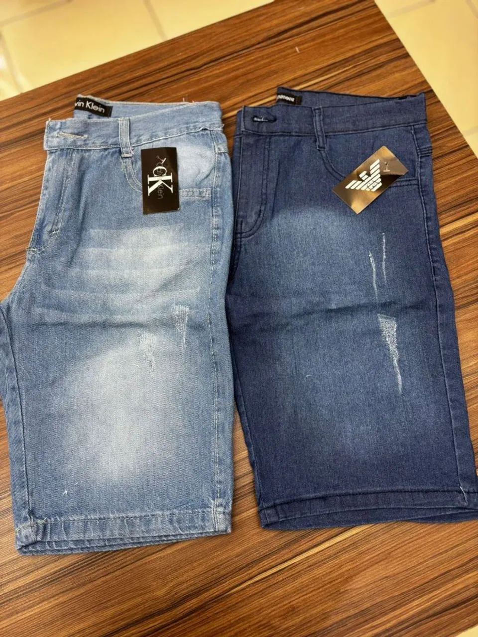 Bermudas jeans 