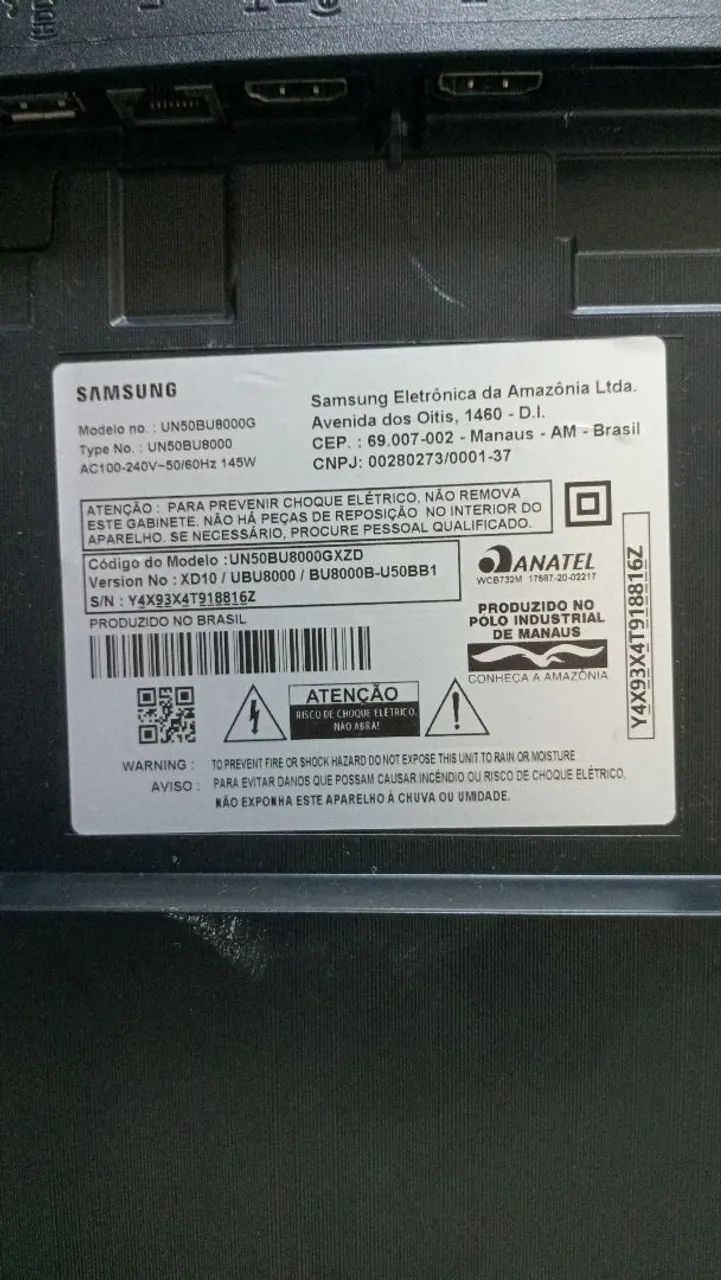 Vendo TV Samsung 50 Polegadas com Defeito - Foto 2