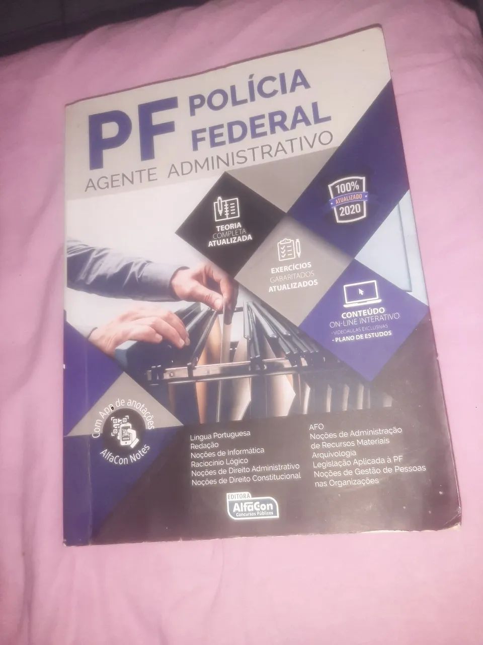 Apostila completa PF adm - Alfacon