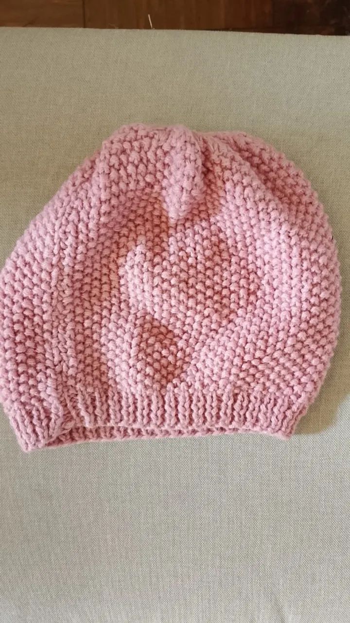 Gorro Touca de Frio - Rosa 3 - Foto 2