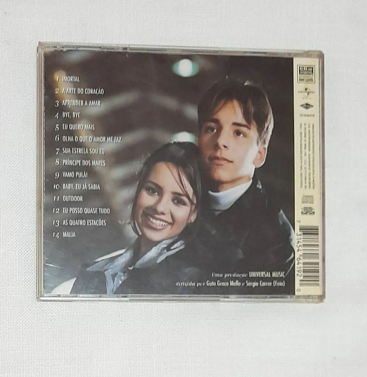 Cd Sandy e Junior - As quatro estações Original - Foto 2
