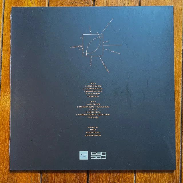 Vinil LP - Olho de Peixe - Lenine e Suzano - Foto 2