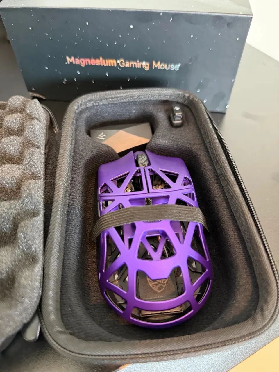 Mouse Gamer Sem Fio Magnesium Wlmouse Beast X Max 8K Omron